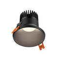DALS Lighting - 3in almost trimless downlight, 5CCT & Dim-To-Warm - Black - SKU ATR03-CDW-BK