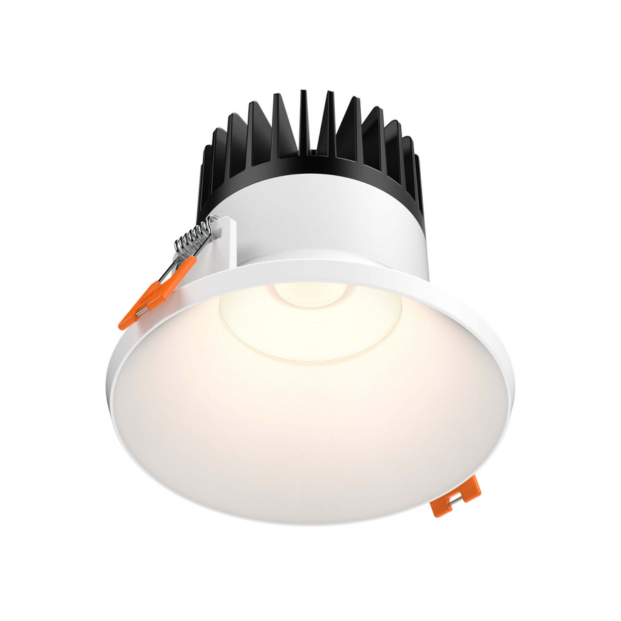 DALS Lighting - 4in almost trimless downlight, 5CCT & Dim-To-Warm - White - SKU ATR04-CDW-WH