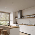 DALS Lighting - 4in almost trimless downlight, 5CCT & Dim-To-Warm - White - SKU ATR04-CDW-WH