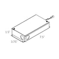DALS Lighting - 24W dimmable hardwire driver - SKU BT24DIM-IC