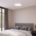 DALS Lighting - 21in Dual-Light Flush Mount, 5CCT - White - SKU CFH21-CC-WH