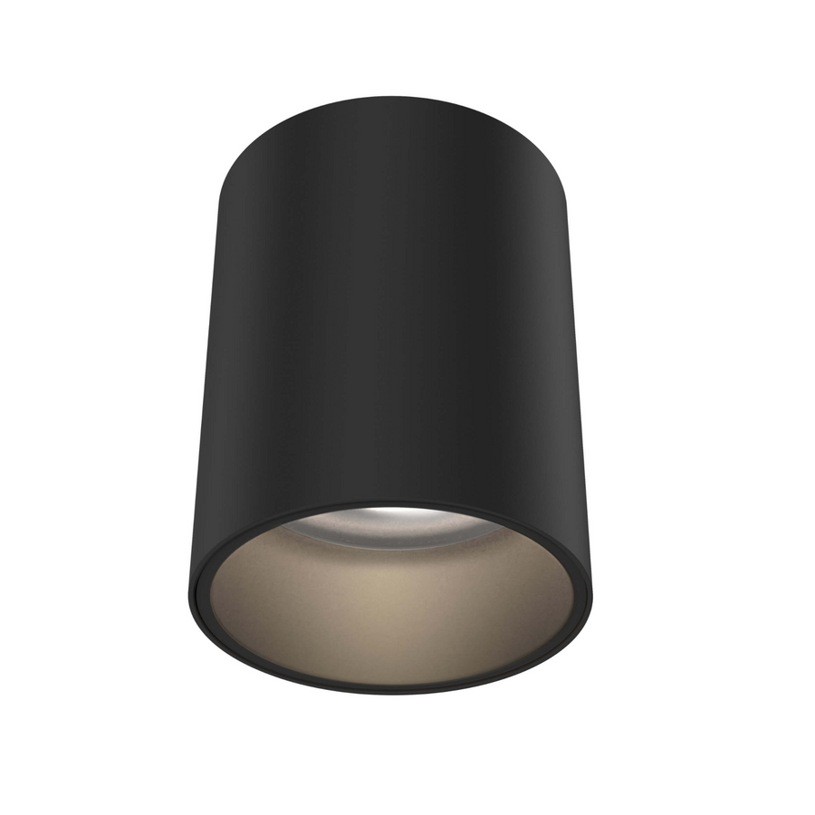 DALS Lighting - 5in cylinder flushmount - SKU CYL05-CC-BK