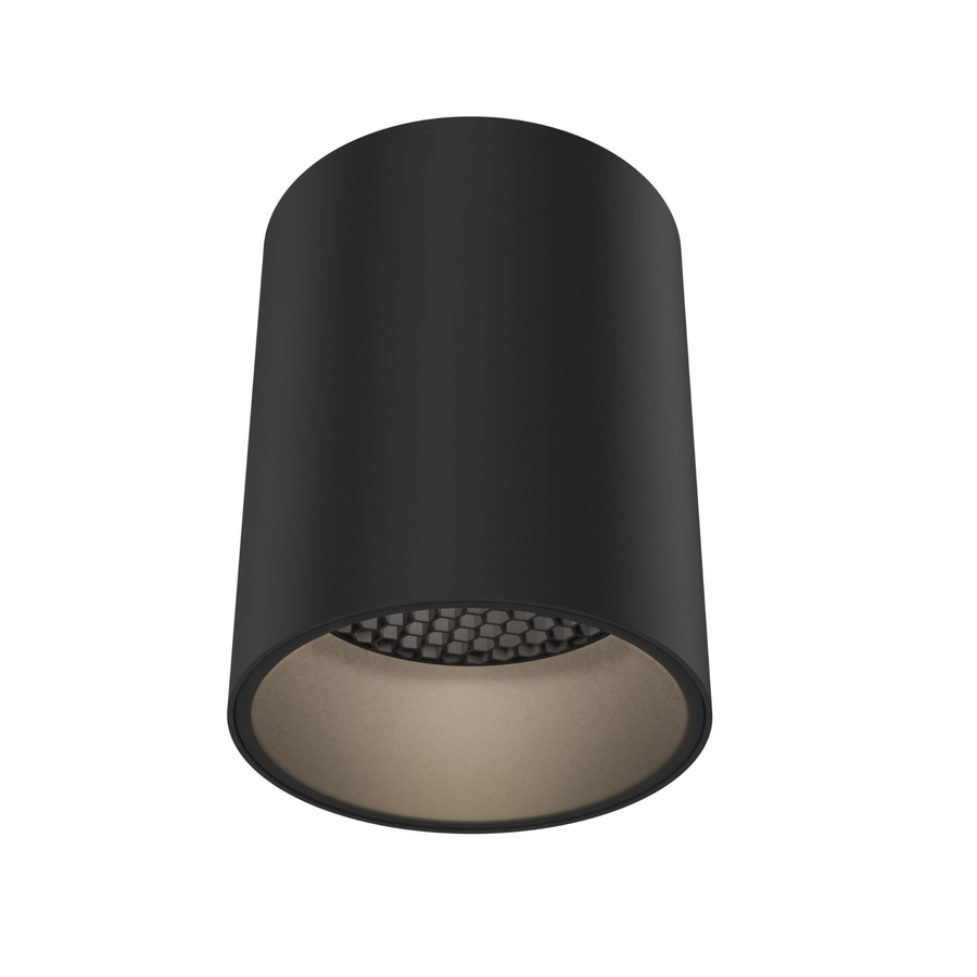 DALS Lighting - 5in cylinder flushmount - SKU CYL05-CC-BK