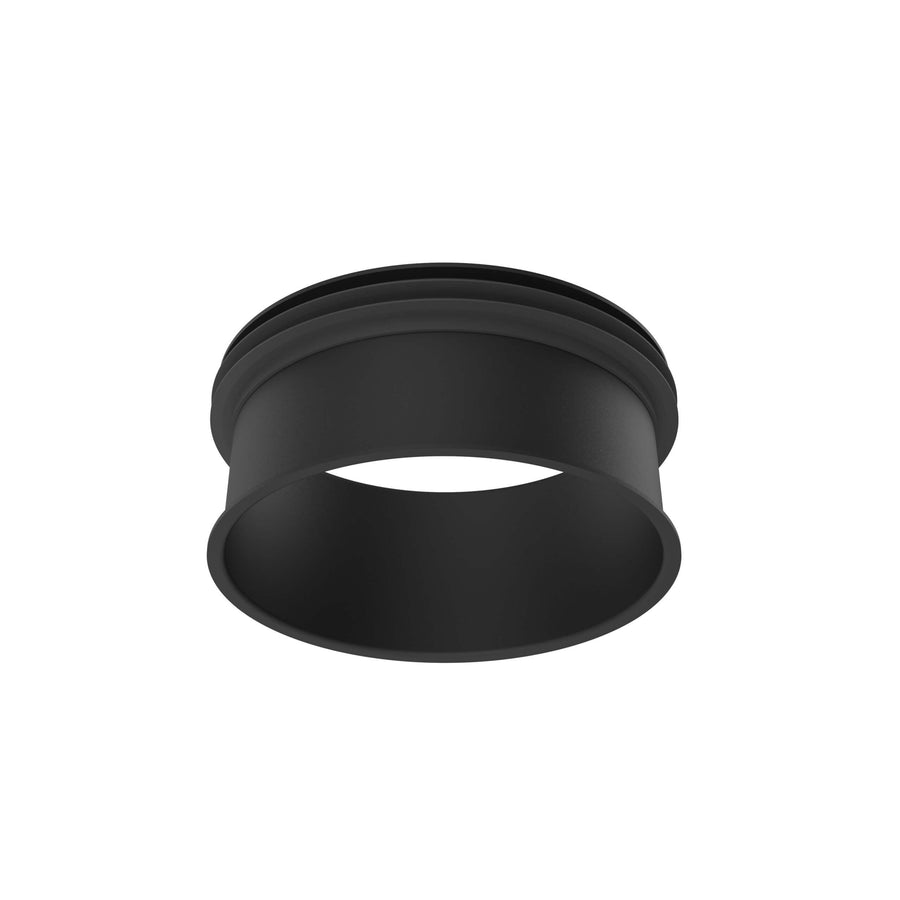 DALS Lighting - 5in cylinder flushmount - Trim Black - SKU CYL05-TRIM-BK