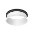 DALS Lighting - 6in cylinder flushmount - Trim White - SKU CYL06-TRIM-WH