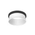 DALS Lighting - 6in cylinder flushmount - Trim White - SKU CYL06-TRIM-WH