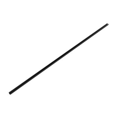 DALS Lighting - 6FT Aluminum extrusion Recessed for DCP-NFTAP - Black - SKU DCP-ACC-NFRE6FT-BK