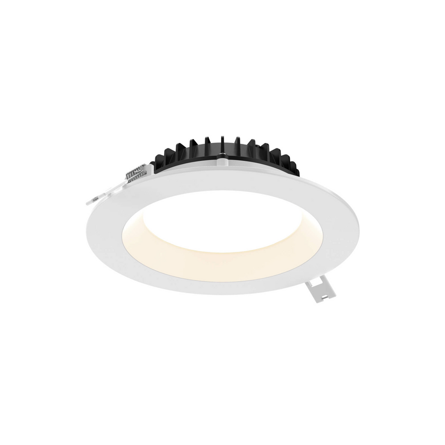 DALS Lighting - 6" Deep Regressed Recessed Panel 5CCT - universal 120V-347V, 0-10V dimming - SKU DDP6-CC-V-WH