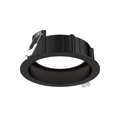 DALS Lighting - 4'' 5CCT 1" deep regressed panel - Black - SKU DRR4-CC-BK