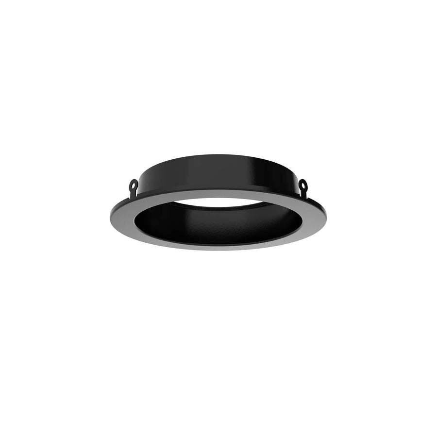 DALS Lighting - 4" clip on Trim all black - SKU DRR4-TRIM-BK
