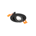 DALS Lighting - 2in Flat gimbal recessed, 5CCT & Dim-to-warm - Black - SKU FGM2-CDW-BK