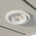DALS Lighting - 2in Flat gimbal recessed, 5CCT & Dim-to-warm - White - SKU FGM2-CDW-WH