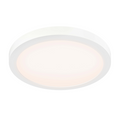 DALS Lighting - 12in flush mount for coastal environment - SKU FMP12-CC-CR-WH