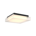DALS Lighting - 11 Inch Fuzzy flush mount - SKU FUZ11-CC-BK