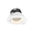 DALS Lighting - 4" Gimbal Recessed 5CCT - universal 120V-347V, 0-10V dimming - SKU GBR04-CC-V-WH
