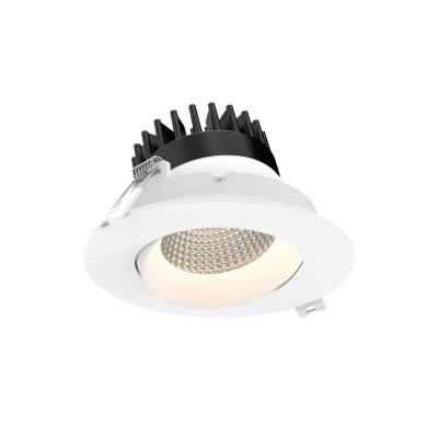 DALS Lighting - 4" Gimbal Recessed Dim to Warm - SKU GBR04-DW-WH