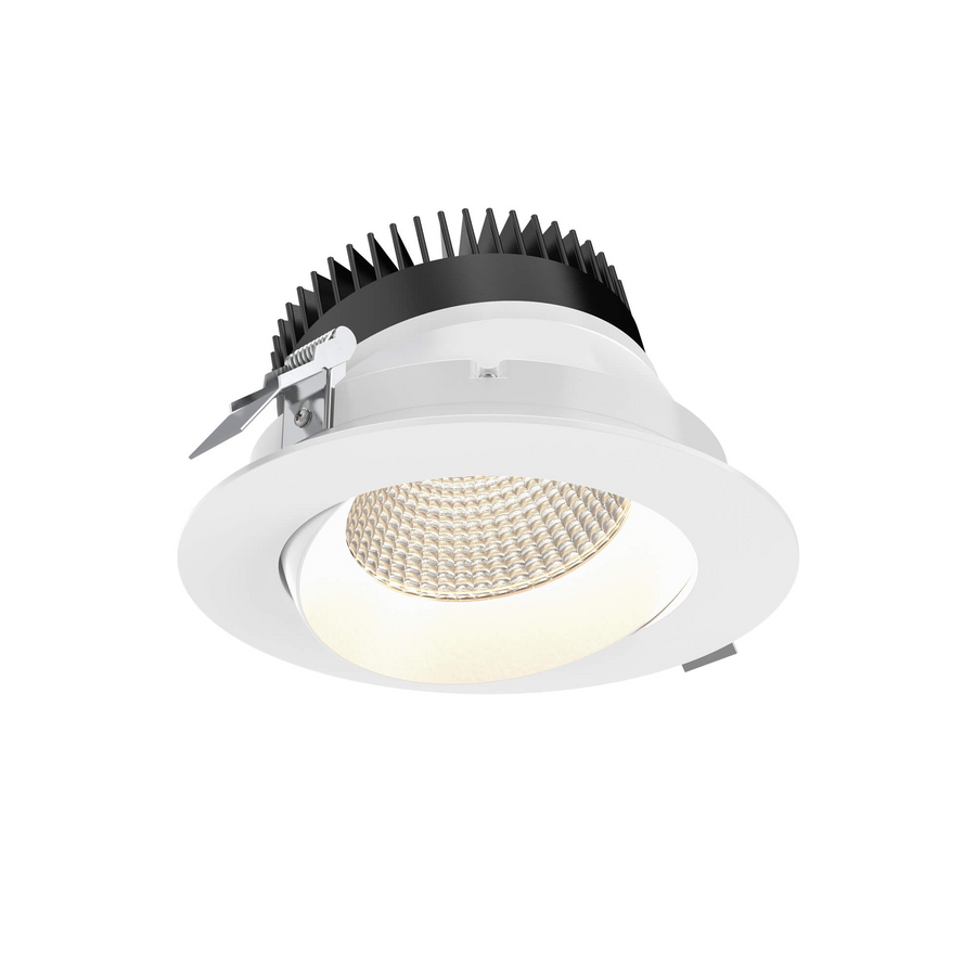 DALS Lighting - 6" Gimbal Recessed Dim to Warm - SKU GBR06-DW-WH