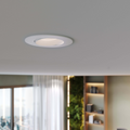 DALS Lighting - 3.5in Regressed Gimbal Downlight, 5CCT & Dim-To-Warm - White - SKU GBR35-CDW-WH
