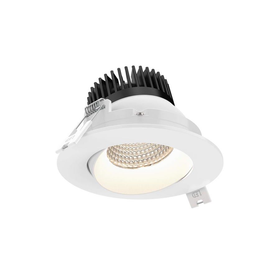 DALS Lighting - 3.5" Gimbal recessed Dim to Warm - SKU GBR35-DW-WH