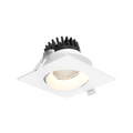 DALS Lighting - 3.5" Gimbal recessed Square 5CCT - SKU GBR35SQ-CC-WH