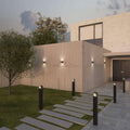 DALS Lighting - LED path light with square luminaire - SKU LEDPATH004D-BK