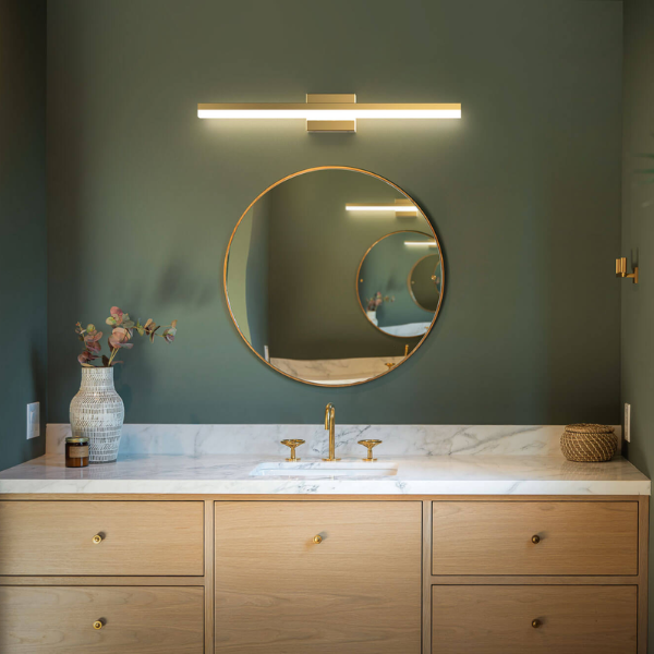 DALS Lighting - 32 Inch CCT LED Linear Vanity Light - SKU LEDVAN003-CC-32WH