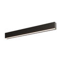 DALS Lighting - 48in linear wall sconce, 5CCT, 120-347v, 0-10v - Black - SKU LNWS48-CC-V-BK