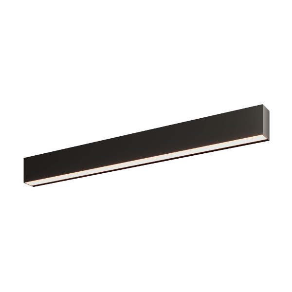 DALS Lighting - 48in linear wall sconce, 5CCT, 120-347v, 0-10v - Black - SKU LNWS48-CC-V-BK