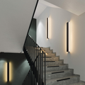 DALS Lighting - 48in linear wall sconce, 5CCT, 120-347v, 0-10v - Black - SKU LNWS48-CC-V-BK