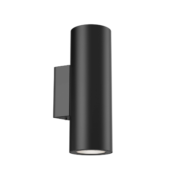 DALS Lighting - 4in Round Wall Sconce, 120-347v, 0-10v dim - Black - SKU LWA12-CC-V-BK
