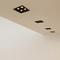 DALS Lighting - 4 Light Microspot LED Recessed downlight CCT - SKU MSL4-CC-V-BK