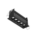DALS Lighting - 5 Light Microspot LED Recessed downlight CCT - SKU MSL5-CC-V-BK