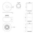 DALS Lighting - 12in glass ball for PILXX - SKU PIL-ACCGB