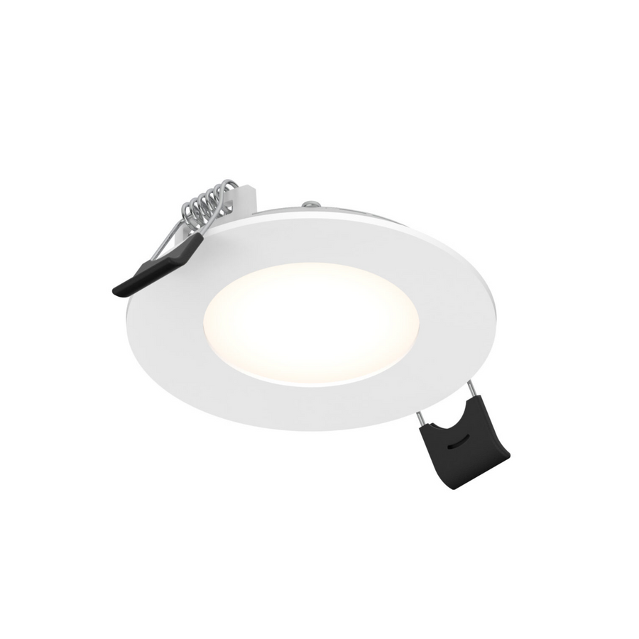 DALS Lighting - 3in Round LED Panel, 5CCT - White - SKU PNL3-CC-WH