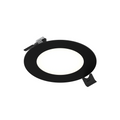 DALS Lighting - 4in Round LED Panel, 5CCT - Black - SKU PNL4-CC-BK