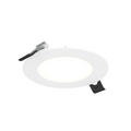 DALS Lighting - 4in Round LED Panel, 5CCT, 120-347v, 0-10v dim - White - SKU PNL4-CC-V-WH