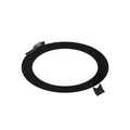 DALS Lighting - 6in Round LED Panel, 5CCT, 120-347v, 0-10v dim - White - SKU PNL6-CC-BK
