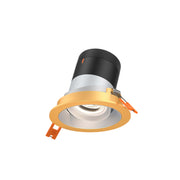 DALS Lighting - RC03-CC-20-GMBAZ-TGD - 3in Modular Downlight, 5CCT, 20 degree Beam Angle, Gimbal Reflector, Alzak, Gold trim
