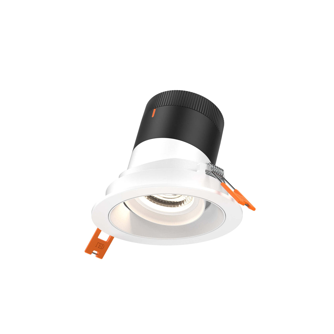 DALS Lighting - RC03-CC-20-GMBWH-TWH - 3in Modular Downlight, 5CCT, 20 degree Beam Angle, Gimbal Reflector, White, White trim