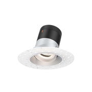 DALS Lighting - RC03-CC-60-GMBAZ-TL - 3in Modular Downlight, 5CCT, 60 degree Beam Angle, Gimbal Reflector, Alzak, Trimless