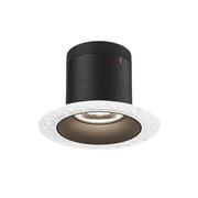 DALS Lighting - RC04-CC-20-RGBK-TL - 4in Modular Downlight, 5CCT, 20 degree Beam Angle, Regressed, Black,Trimless