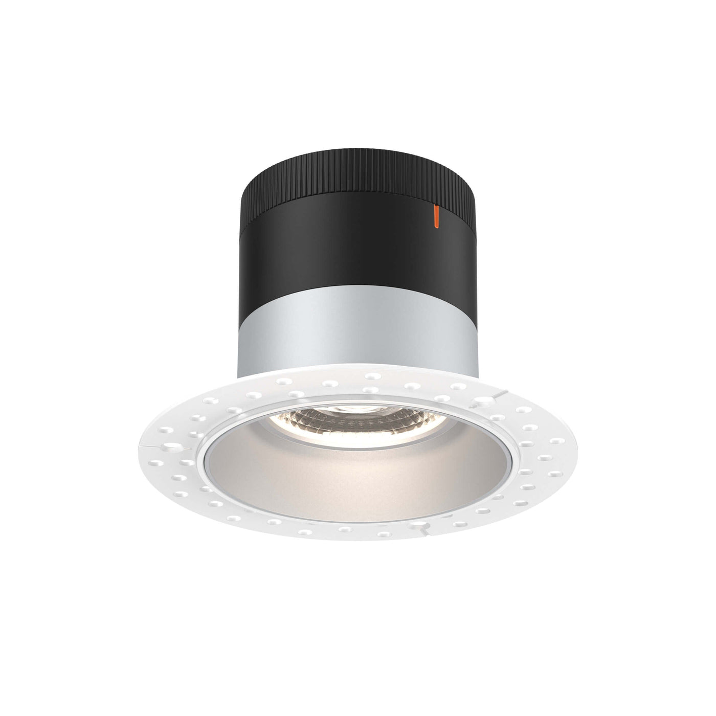 DALS Lighting - RC04-CC-60-RGAZ-TL - 4in Modular Downlight, 5CCT, 60 degree Beam Angle, Regressed, Alzak,Trimless