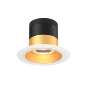 DALS Lighting - RC04-CC-60-RGGD-TL - 4in Modular Downlight, 5CCT, 60 degree Beam Angle, Regressed, Gold,Trimless