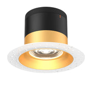 DALS Lighting - RC06-CC-20-RGGD-TL - 6in Modular Downlight, 5CCT, 20 degree Beam Angle, Regressed, Gold,Trimless