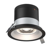 DALS Lighting - RC06-CC-35-RGAZ-TBK - 6in Modular Downlight, 5CCT, 35 degree Beam Angle, Regressed, Alzak, Black Trim