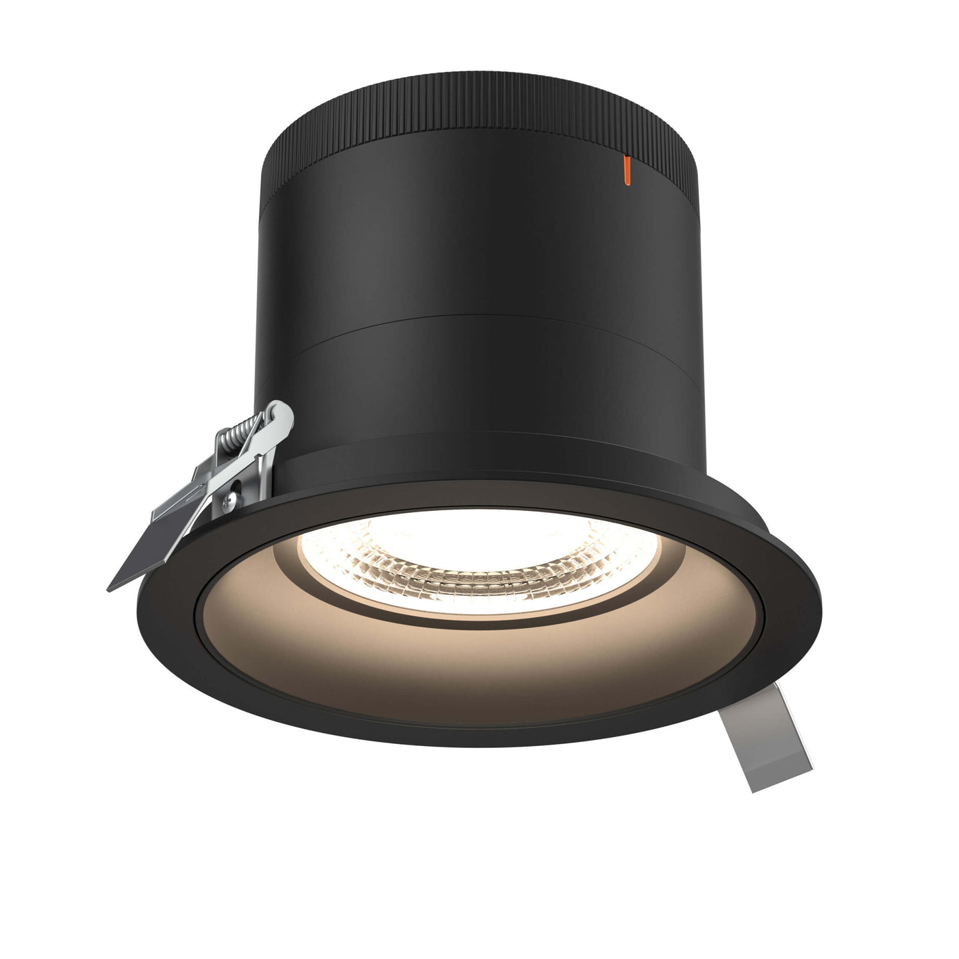 DALS Lighting - RC06-CC-35-RGBK-TBK - 6in Modular Downlight, 5CCT, 35 degree Beam Angle, Regressed, Black, Black Trim