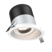 DALS Lighting - RC06-CC-35-SLAZ-TWH - 6in Modular Downlight, 5CCT, 35 degree Beam Angle, Slope Ceiling, Alzak, White Trim