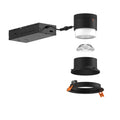 DALS Lighting - RC06-CC-35-WWBK - 6in Modular Downlight, 5CCT, 35 degree Beam Angle, Wall Wash Reflector, Black