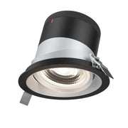 DALS Lighting - RC06-CC-60-GMBAZ-TBK - 6in Modular Downlight, 5CCT, 60 degree Beam Angle, Gimbal Reflector, Alzak, Black trim