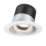 DALS Lighting - RC06-CC-60-GMBAZ-TL - 6in Modular Downlight, 5CCT, 60 degree Beam Angle, Gimbal Reflector, Alzak, Trimless